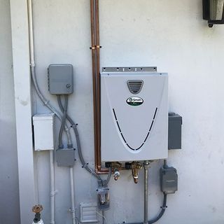 Water Heater On Wall — Stuart, FL — Stuart Plumbing