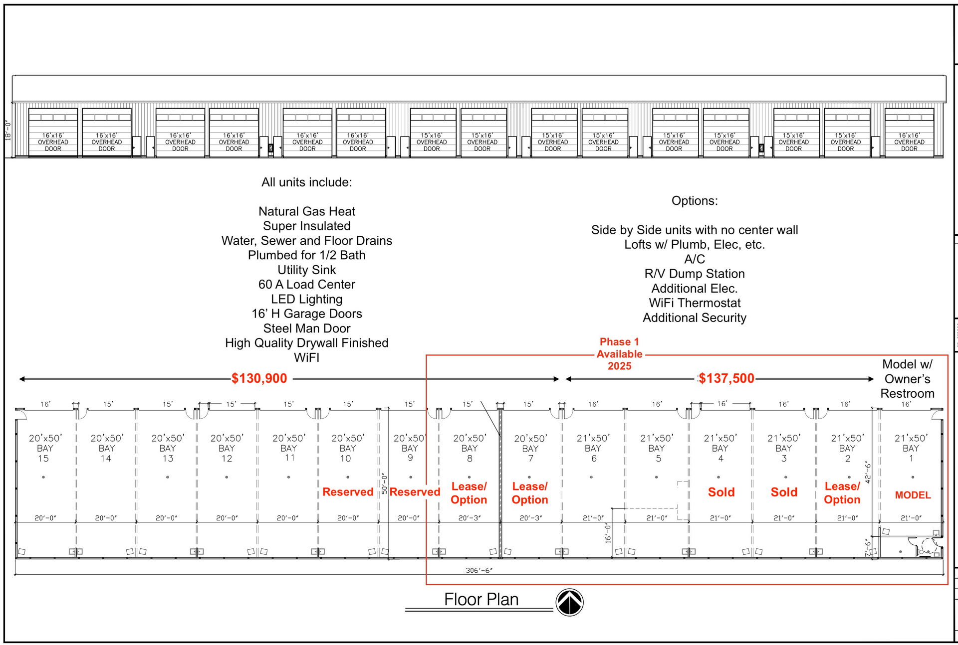 Storage Condos CSC Project 6 - Building 1 Site Plan