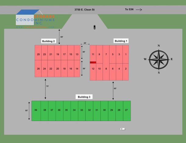 Storage Condominiums Inc. - Full Site Plan