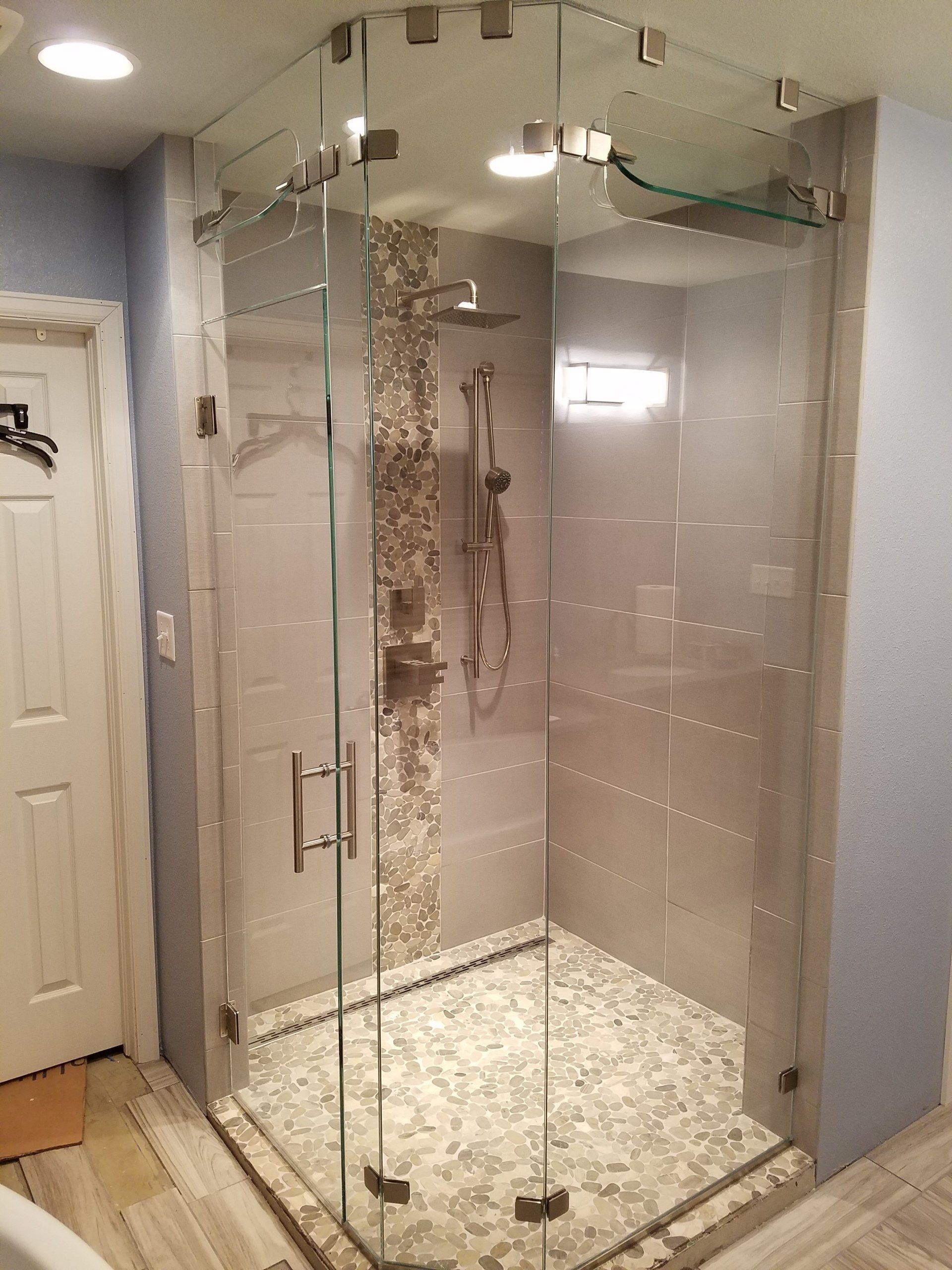 Bathroom Glass Partition — Pueblo, Co — Mountain West Glass Inc.