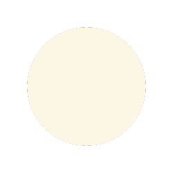 A white circle with a border on a white background.