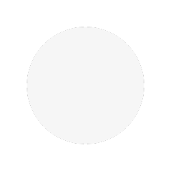 A white circle with a black outline on a white background.