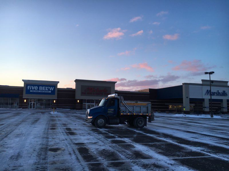 Commercial snow removal from Yasses Trucking & Construction in Batavia, NY
