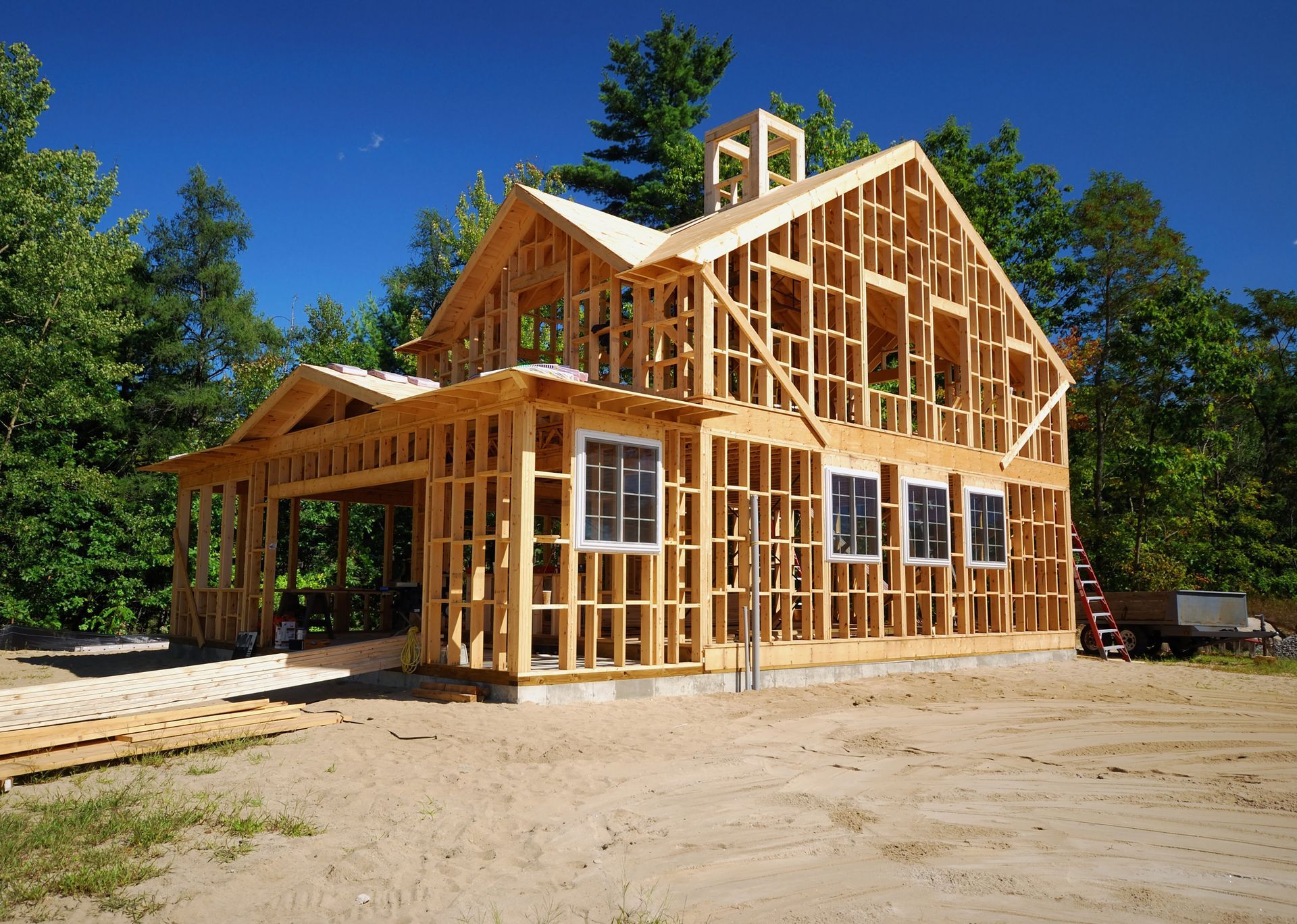 House Frame Completed | Melbourne, VIC | Owen Truss Pty Ltd