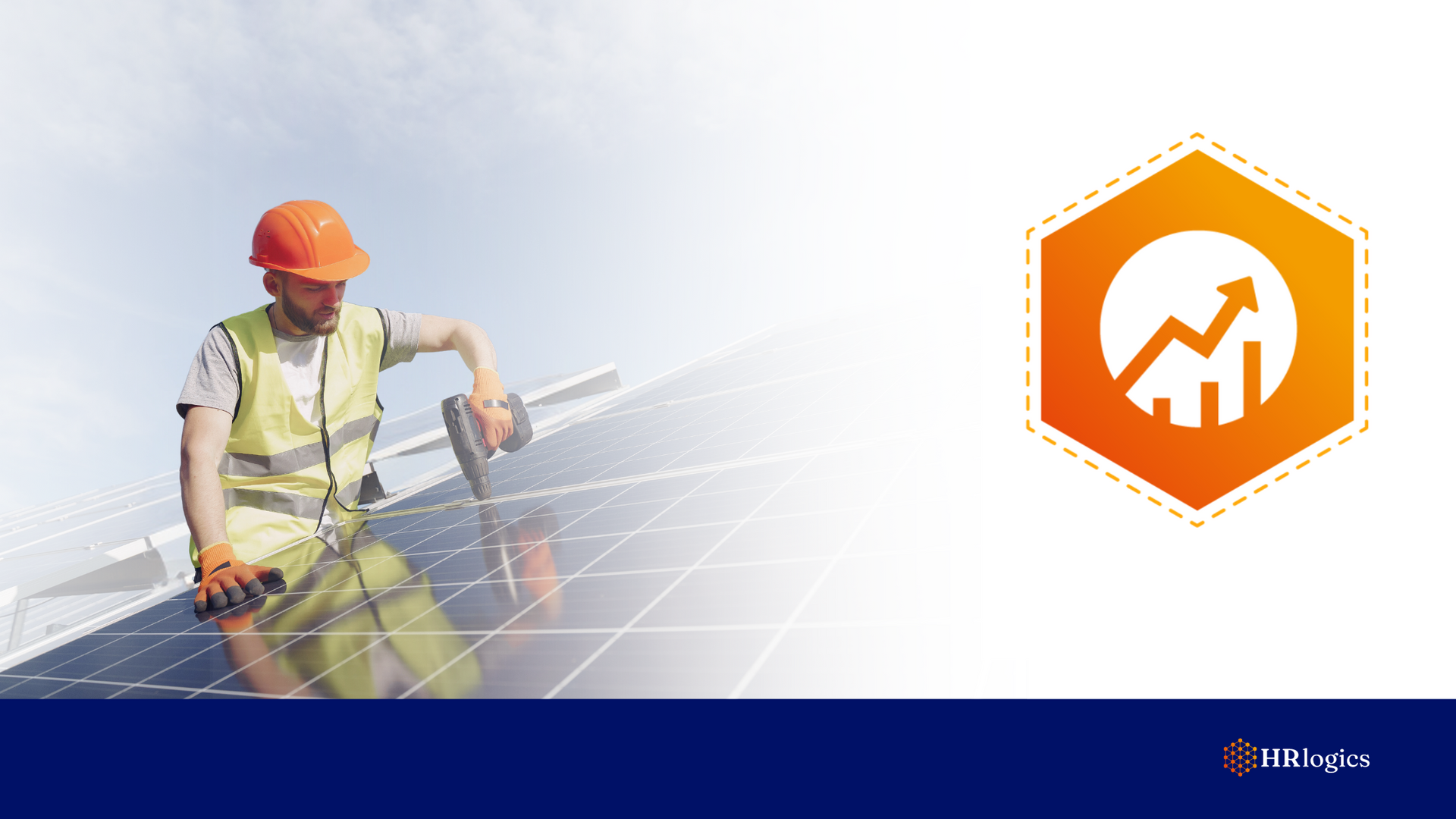 man installing solar panels with title: Empower Your Workforce: Brighten Your Business with Solar Tax Credits