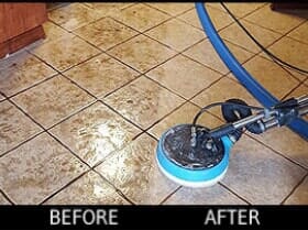 Tile and Grout — Before and After Tiles Cleaning in Hattiesburg, MS
