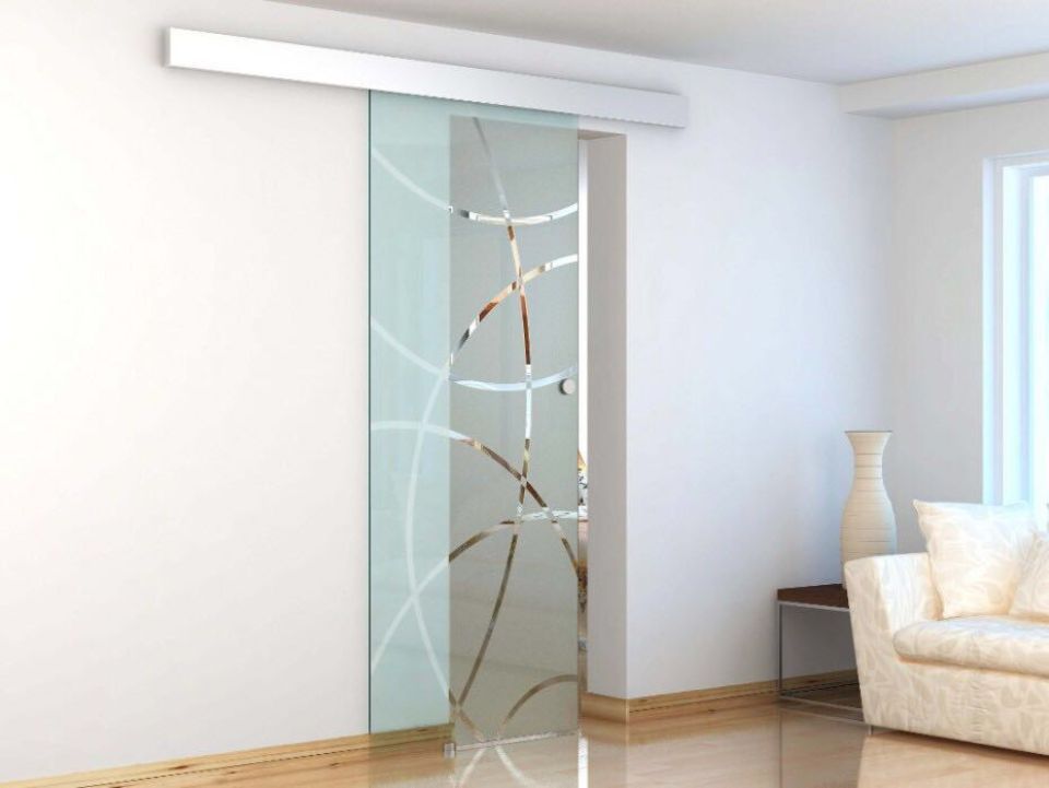 porte scorrevoli in vetro