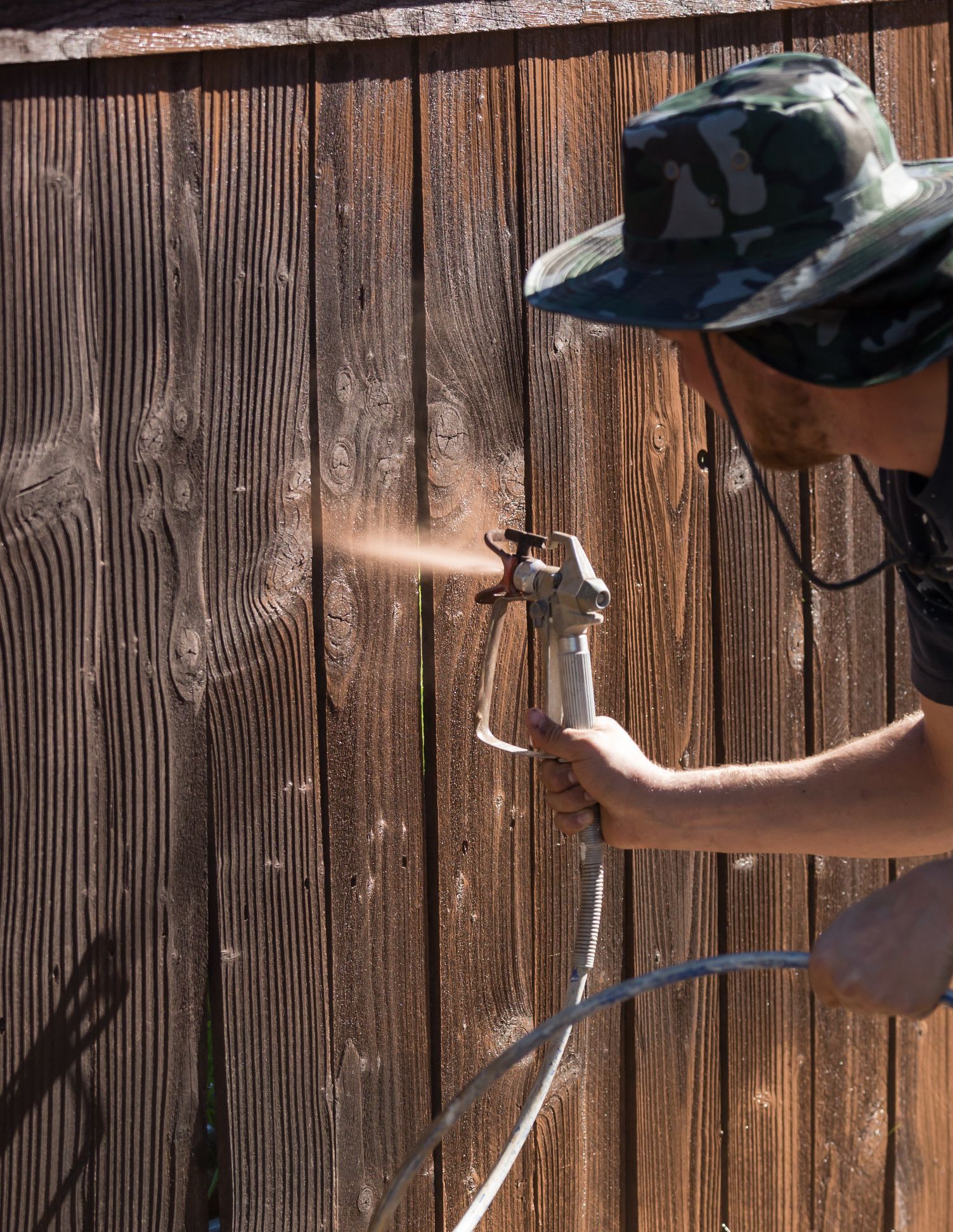 wood fence maintenance by Longview Fence