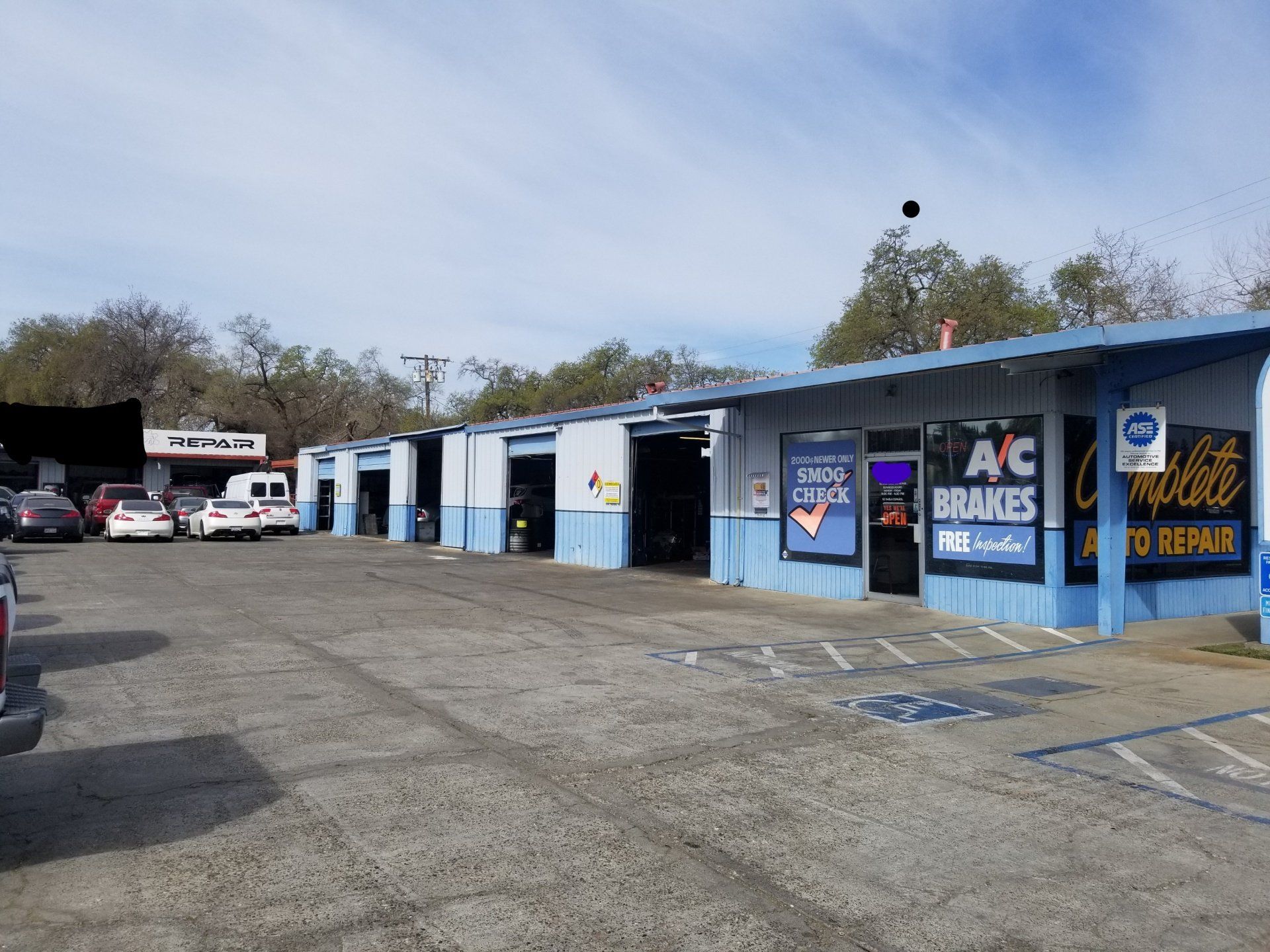 SOLD! Automotive Repair / Smog Station for Sale. Property is aso zoned for a Wholesale dealeship use.