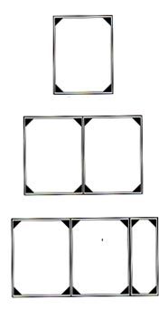 corner catches for menu covers