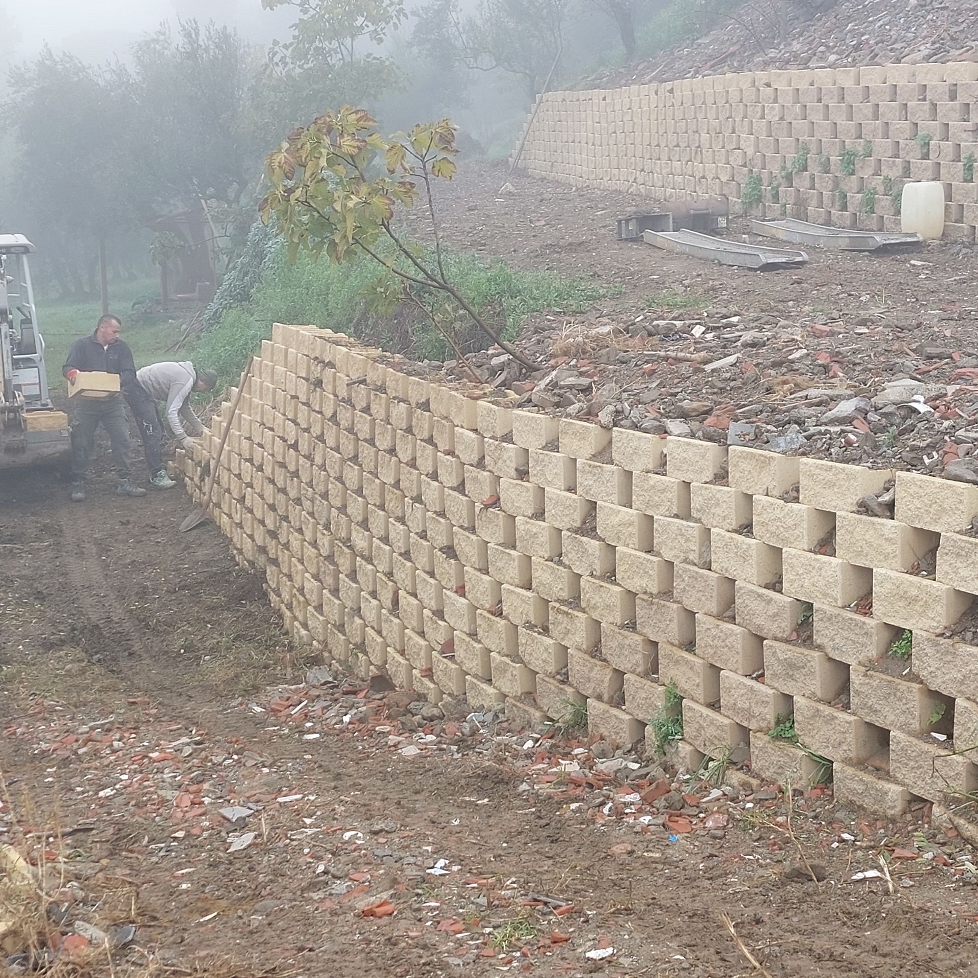 muri di contenimento