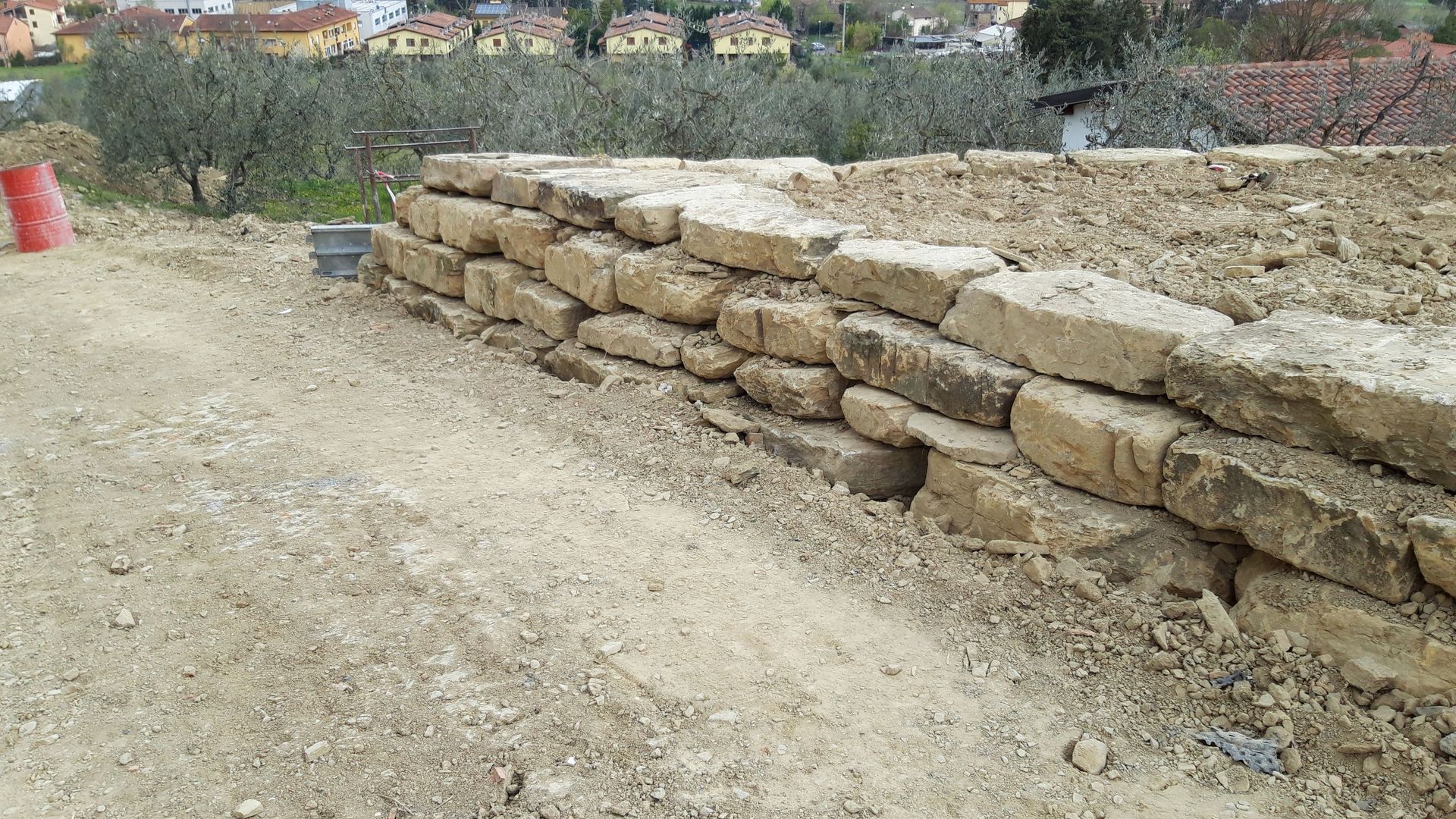 muri di contenimento