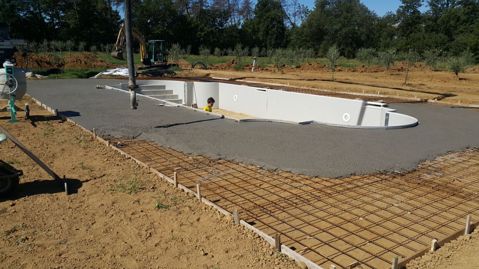realizzazione piscina interrata