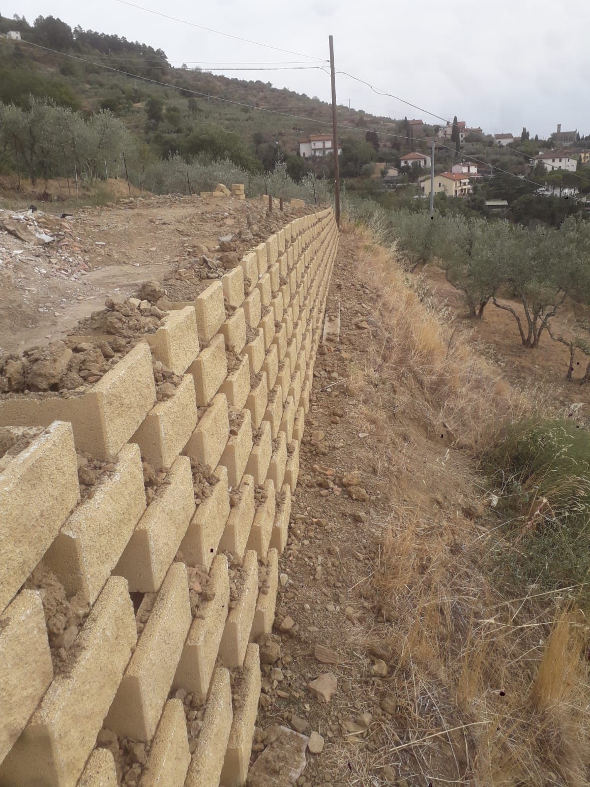 muri di contenimento