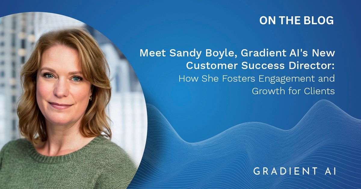 Meet Sandy Boyle, Gradient AI's New P&C Customer Success Director