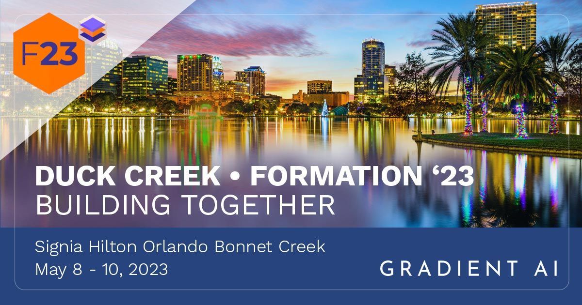 Join Gradient AI at Duck Creek Formation