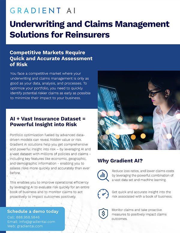 Underwriting and Claims Management Solutions for Reinsurers