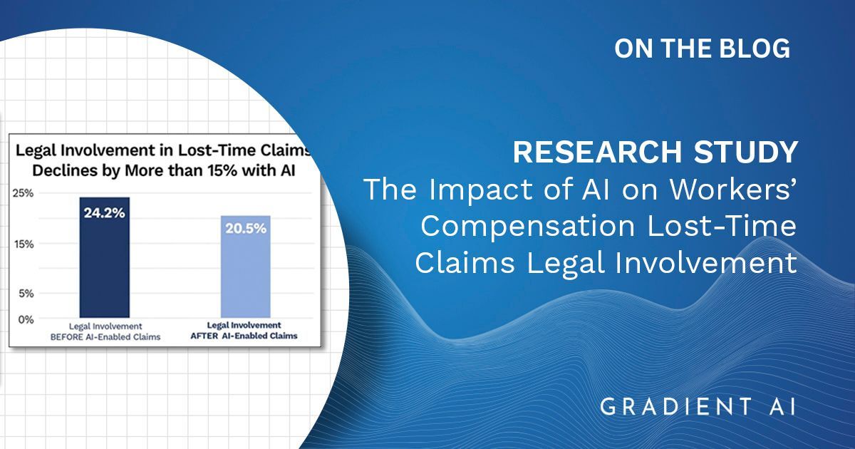 Research Study: The Impact of AI on Workers’ Comp Lost-Time Claims Legal Involvement
