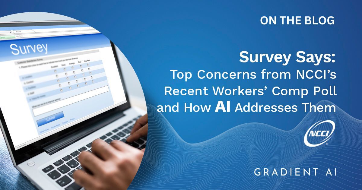 Top Concerns from NCCI’s Workers’ Comp Survey and How AI Addresses Them