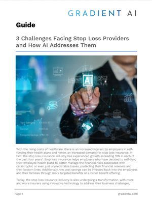 GUIDE: 3 Challenges Facing Stop Loss Providers