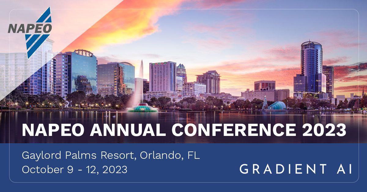 Join Gradient AI at NAPEO 2023 Annual Conference