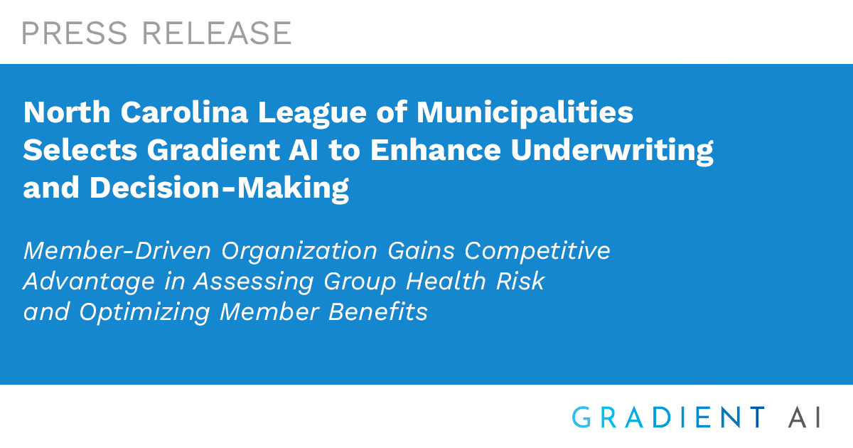 North Carolina League of Municipalities Selects Gradient AI