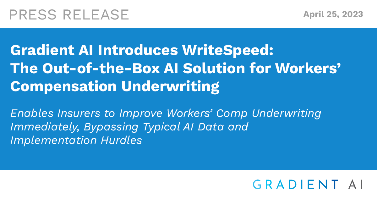 Gradient AI Introduces WriteSpeed