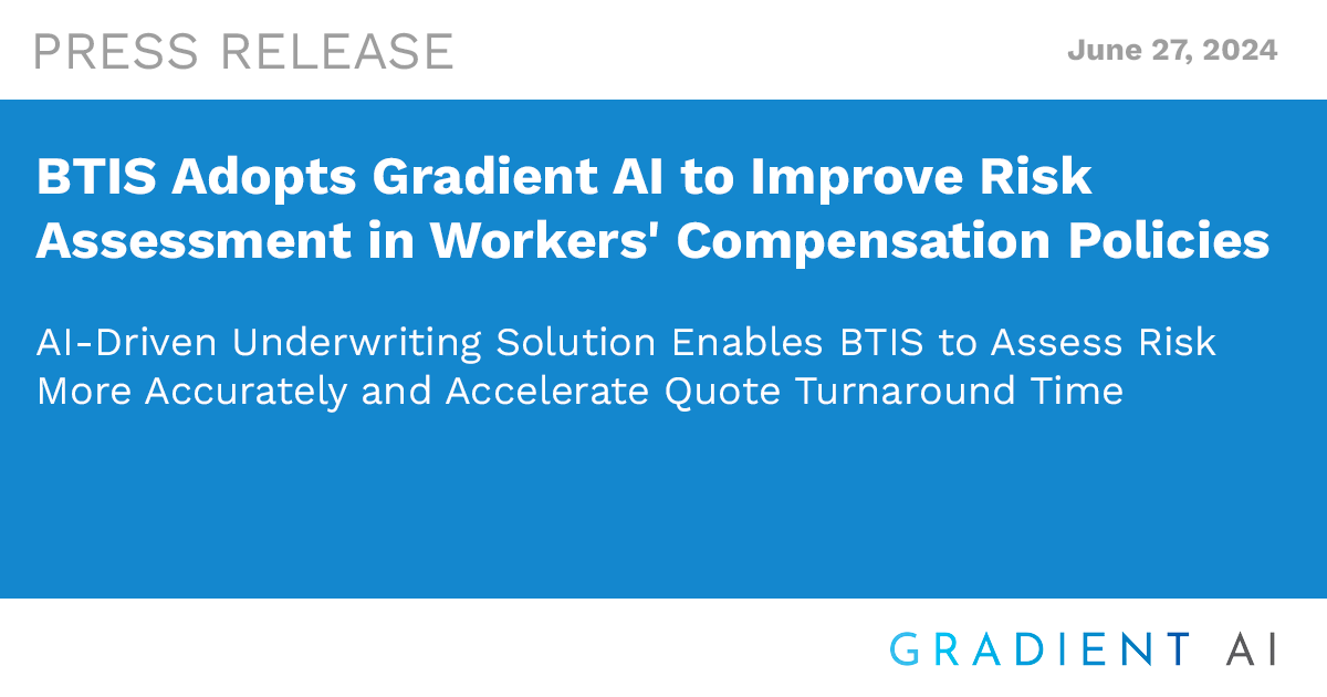 BTIS Adopts Gradient AI 