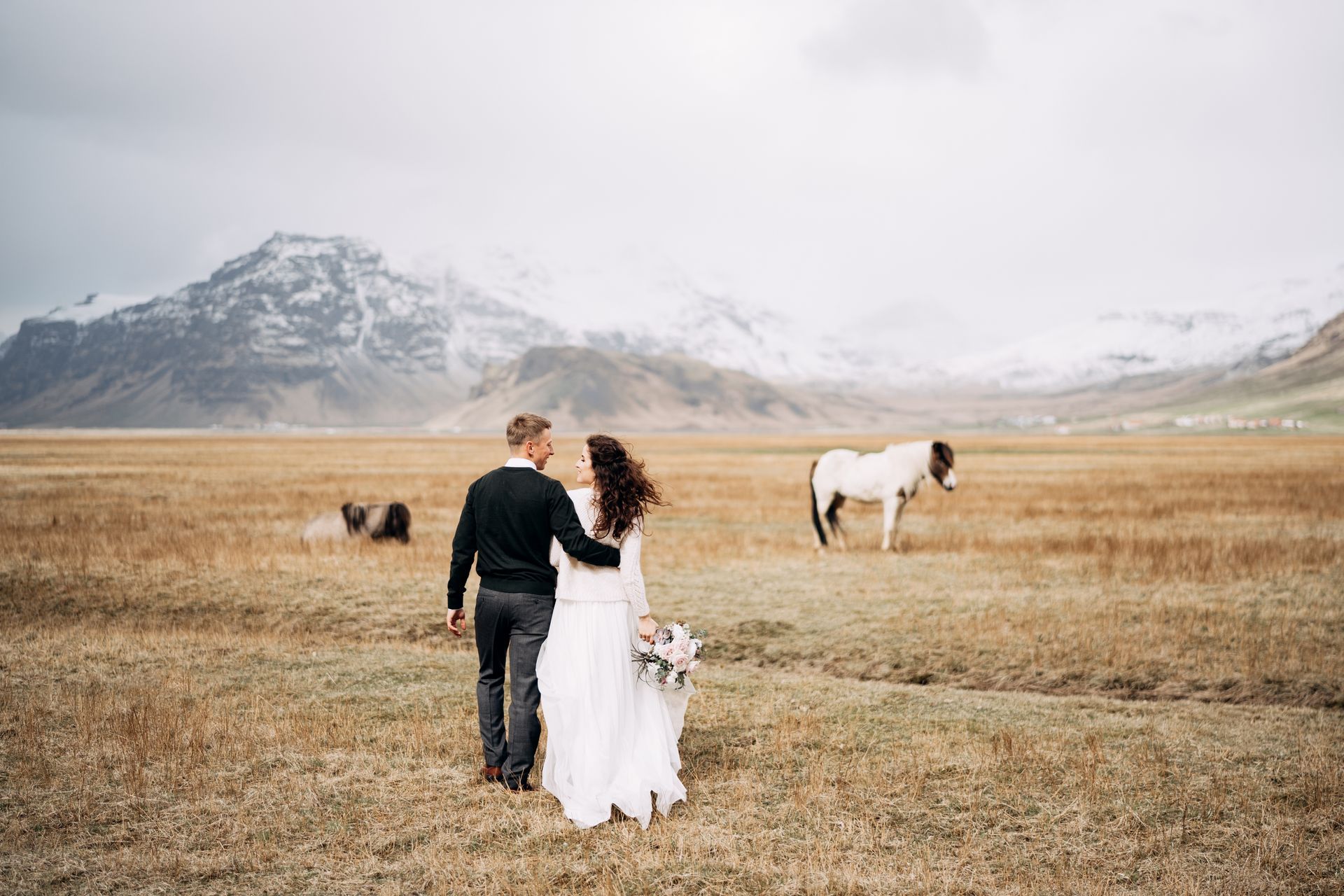 Amarillo atmosphere artistic wedding portrait captured by our photographer