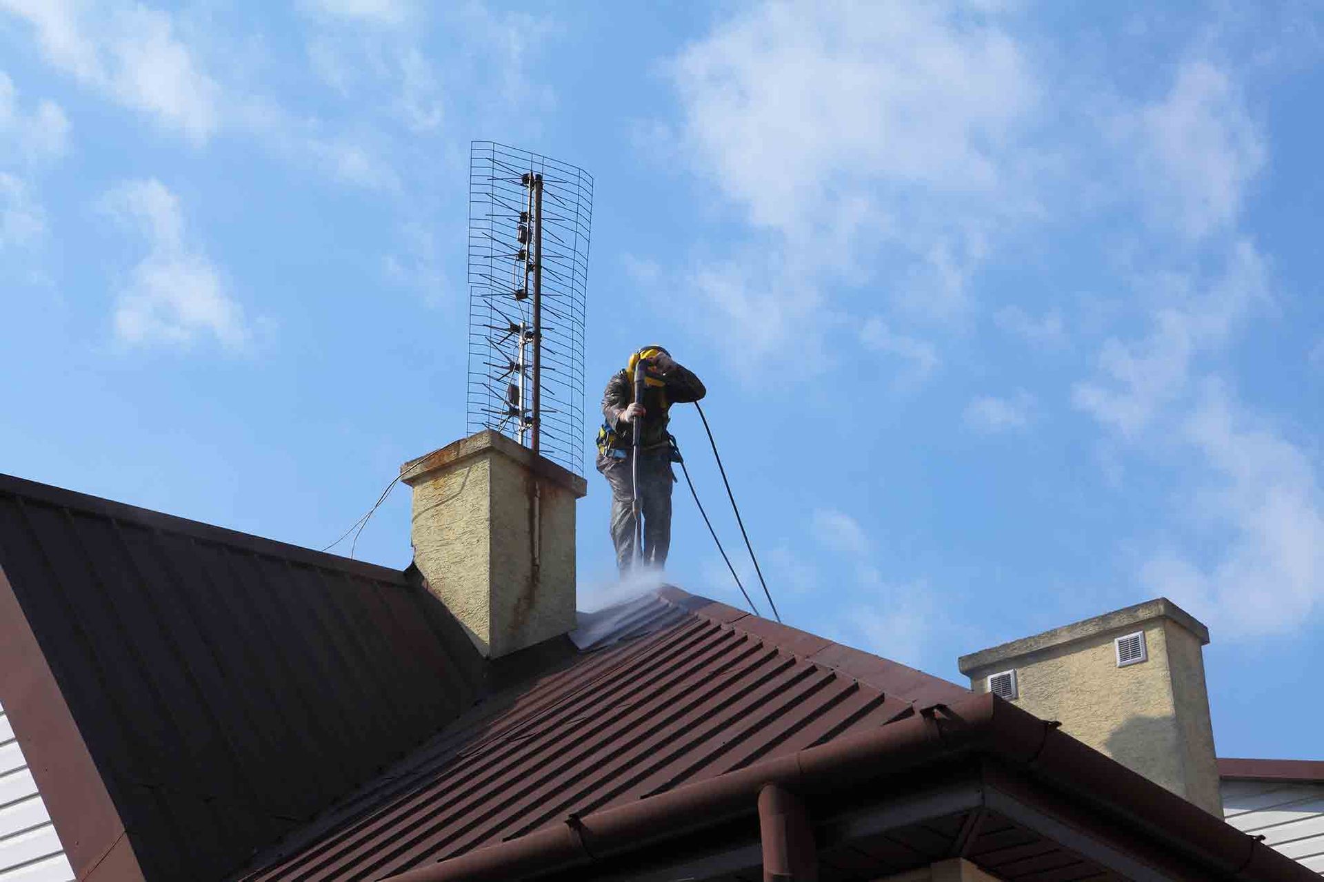 Gutter cleaning