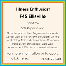 A job ad for a fitness enthusiast in ellisville.