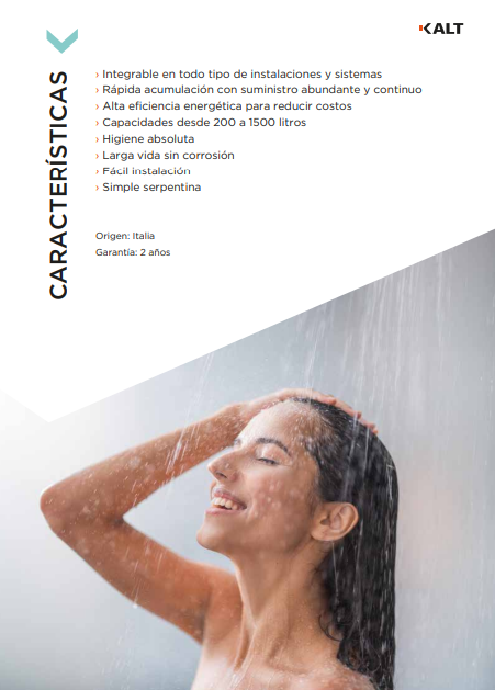 Acumulador Agua Caliente Sanitaria  200 L