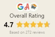 A google logo that has an overall rating 4.6 based on 272 reviews