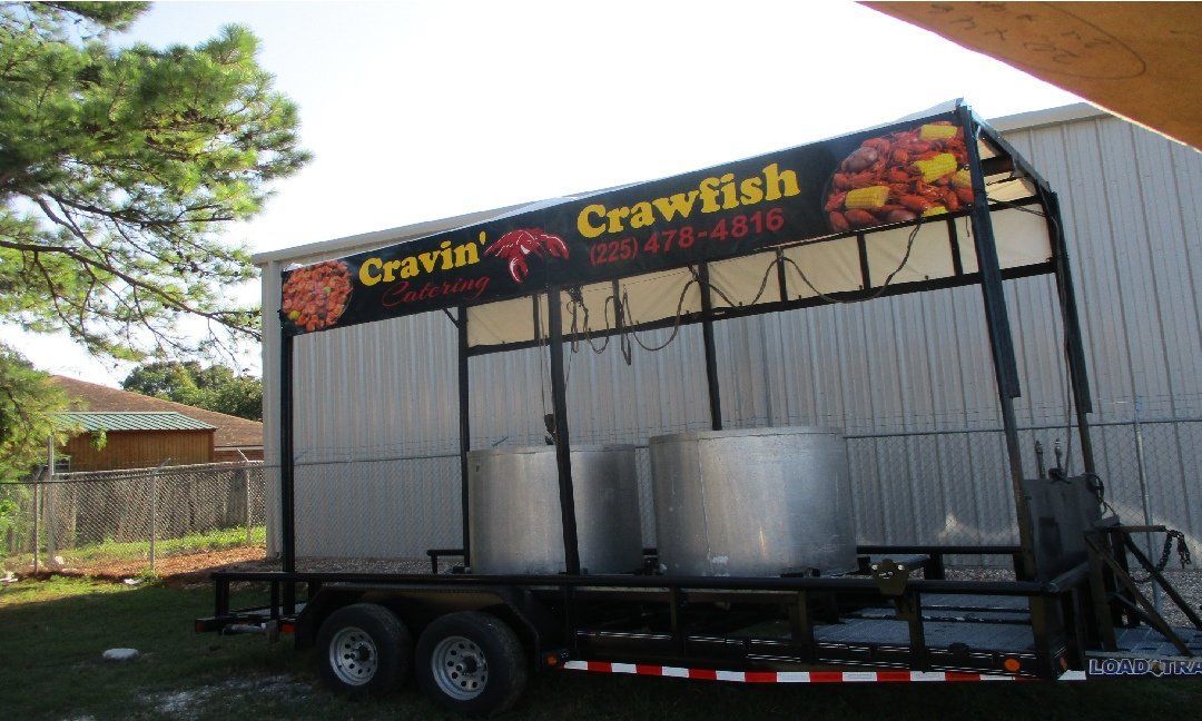 A trailer for a food business called 