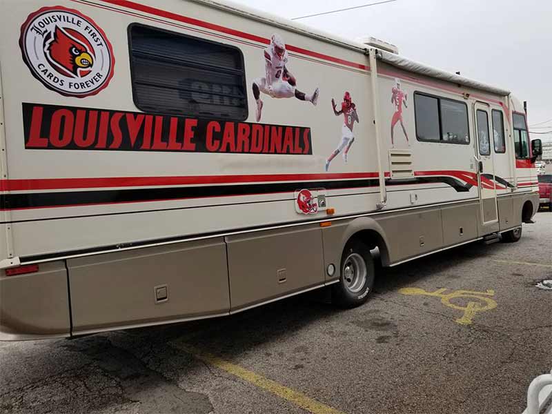 Cherry Bomb — Service Van of Louisville Cardinal Louisville, KY