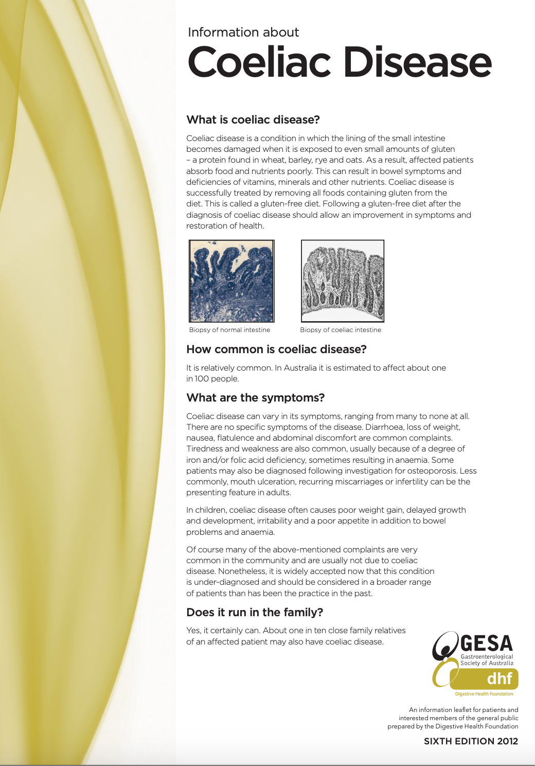 Coeliac Disease Sydney