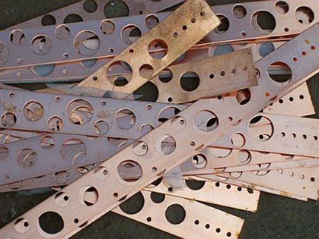 Metal Pieces with Holes