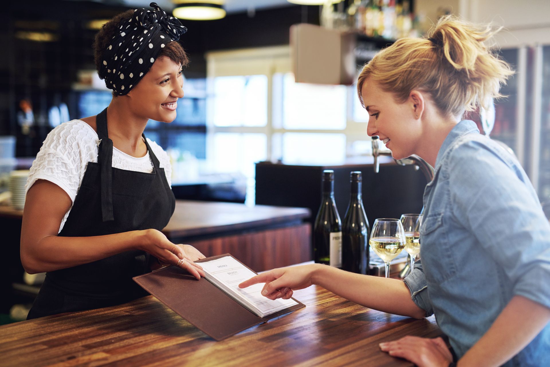 restaurant owner is protect with business insurance