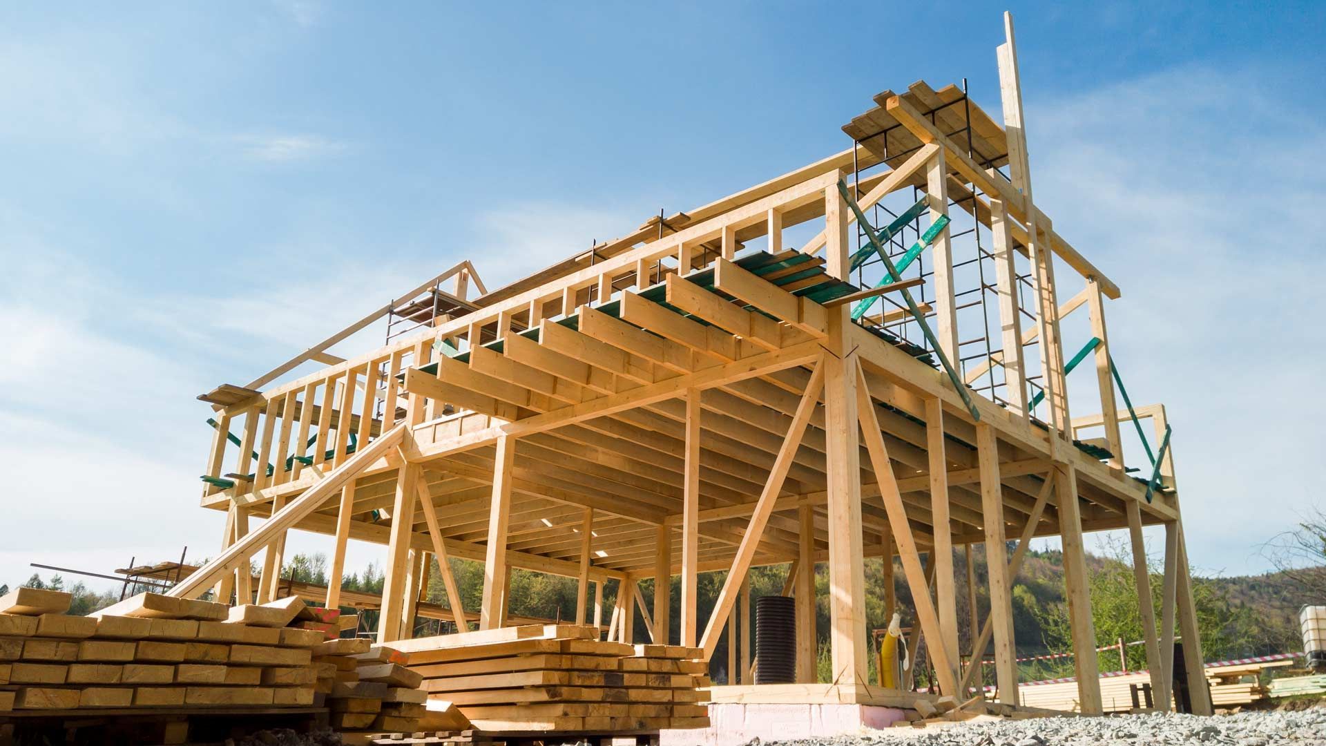 new house being build is covered by contractors insurance