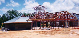 I-10 Welcome Center Being Constructed - Steel Fabricator in Fort Walton Beach, FL