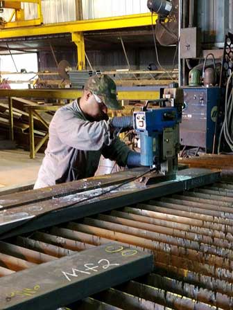 Man Fabricating Steel - Steel Fabricator in Fort Walton Beach, FL