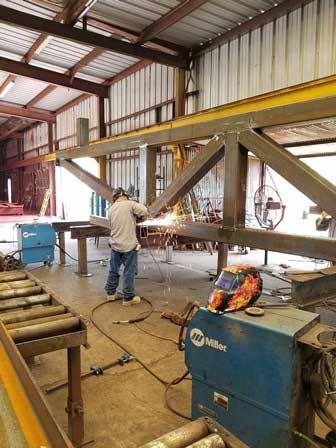 Man Fabricating Steel - Steel Fabricators in Fort Walton Beach, FL