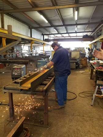 Man Fabricating Steel - Steel Fabricators in Fort Walton Beach, FL