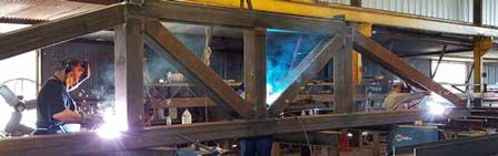 Man Welding Steel - Steel Fabricator in Fort Walton Beach, FL