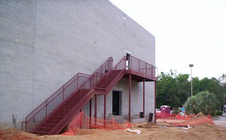 Steel Stairway and Rails - Steel Fabricator in Fort Walton Beach, FL