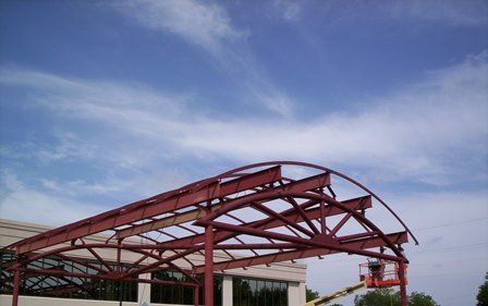 Steel Bridge Awning - Steel Fabricator in Fort Walton Beach, FL
