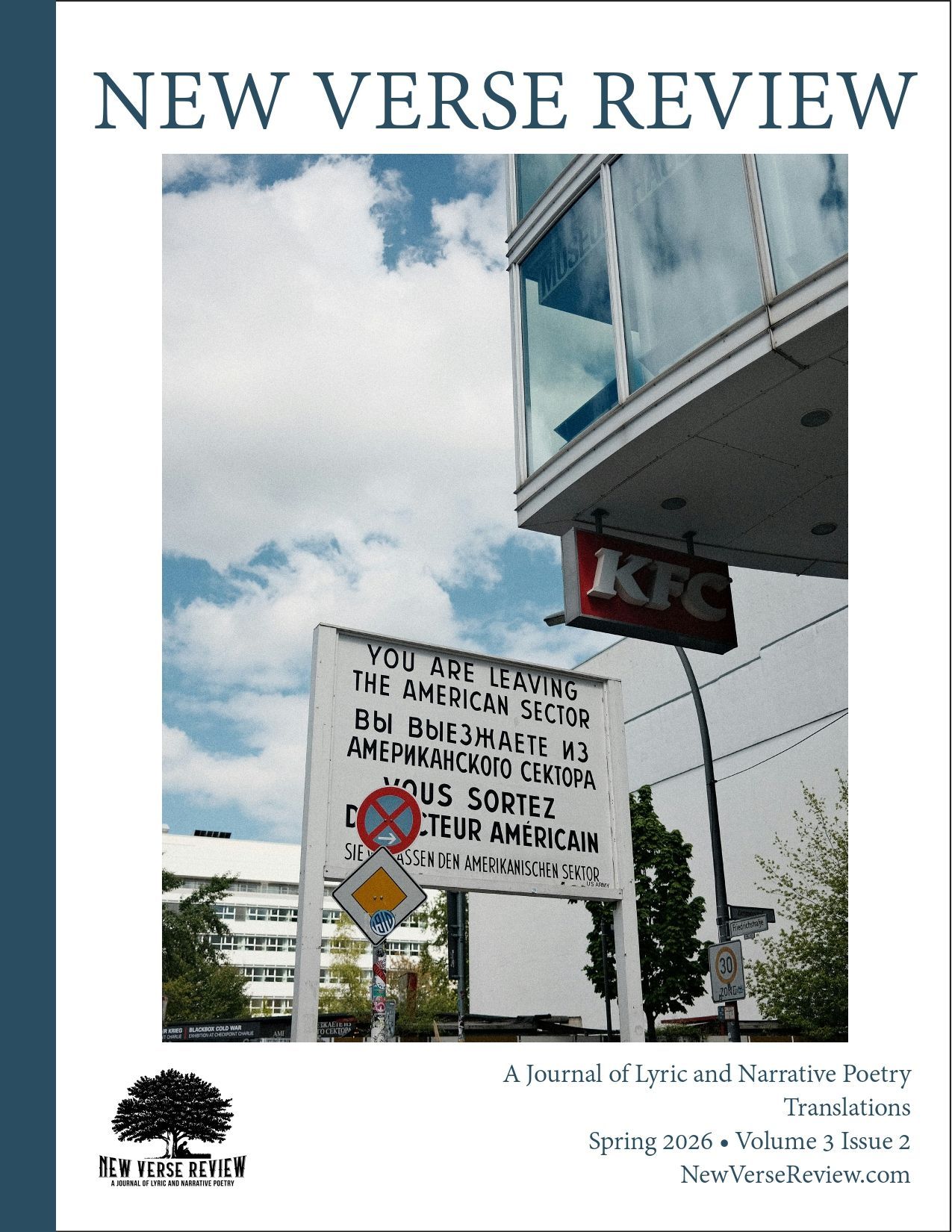 New Verse Review Summer 1.1. Cover Image