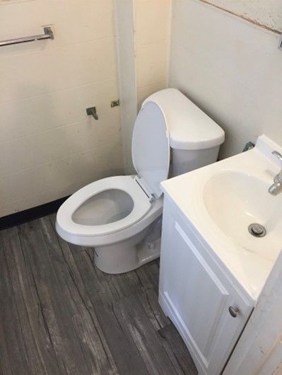 A Bathroom With A Toilet — Philadelphia, PA — Edward Hughes & Son