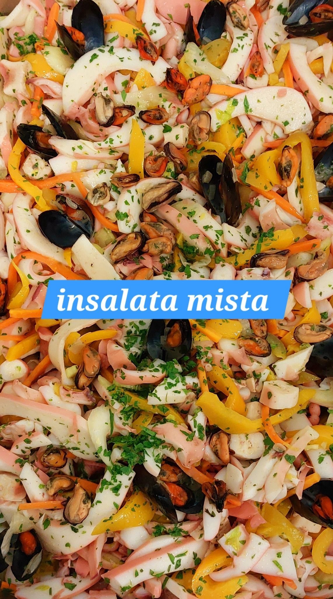 insalata di pesce mista