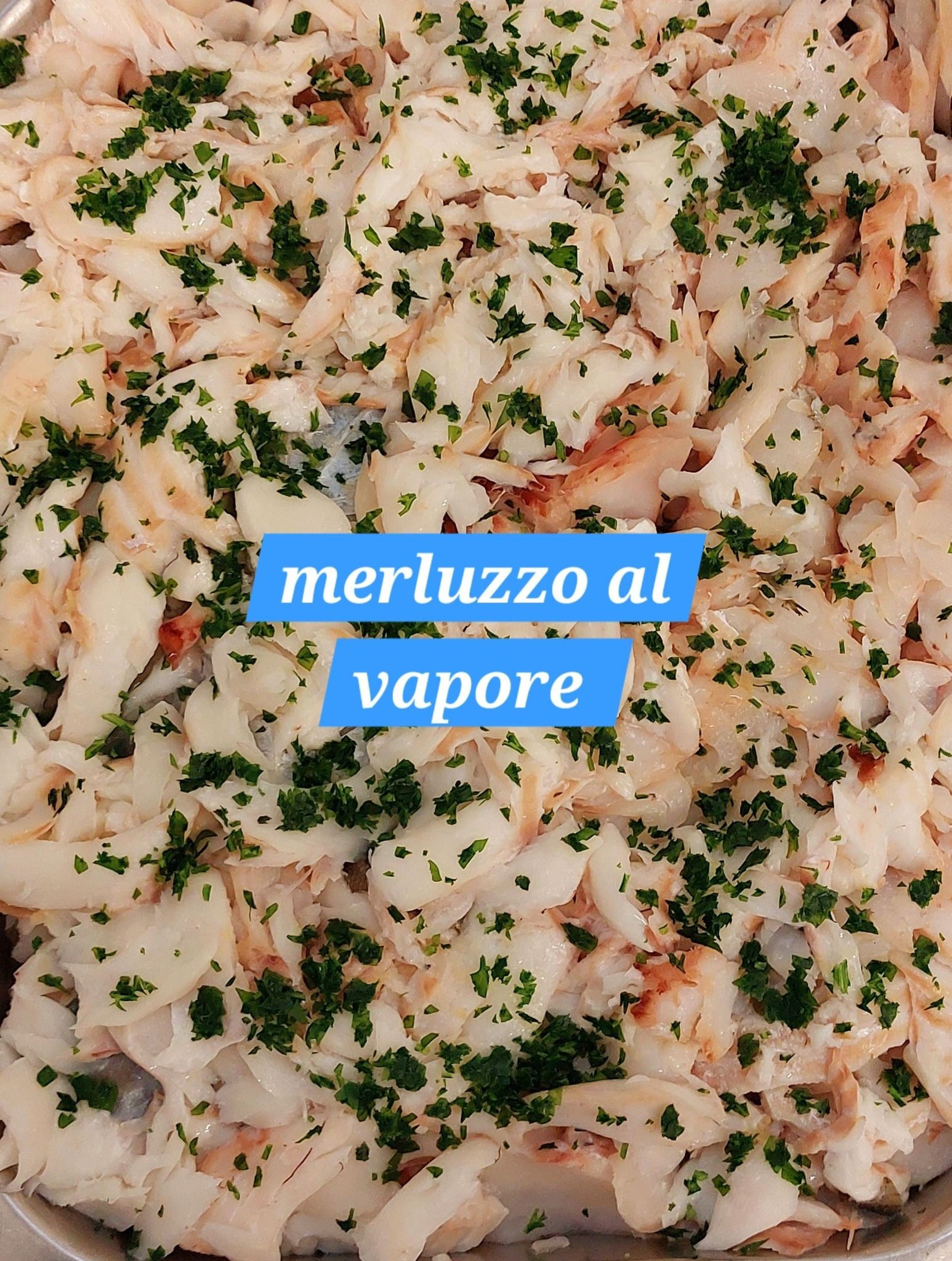 merluzzo al vapore